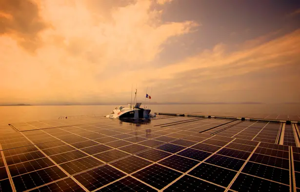 PlanetSolar Solar Powered Boat Travels Around The World