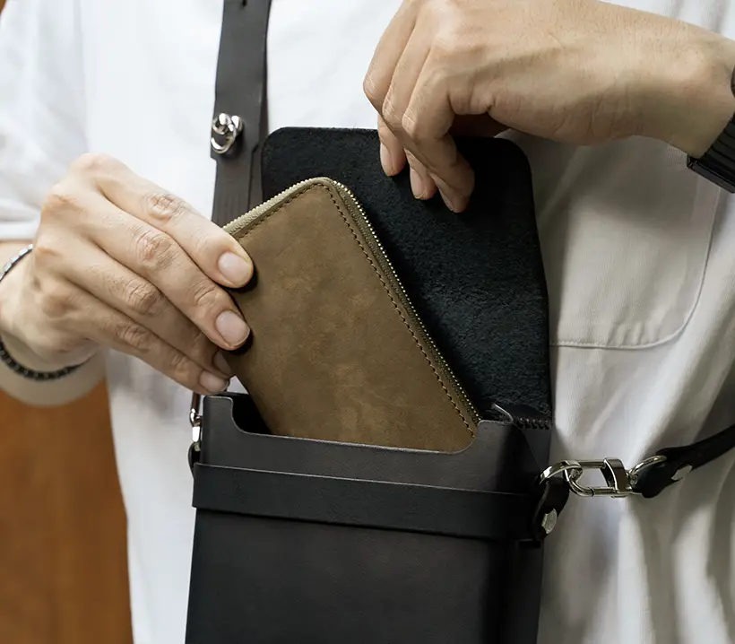 PlayBloc Veg-Tanned Leather Bag