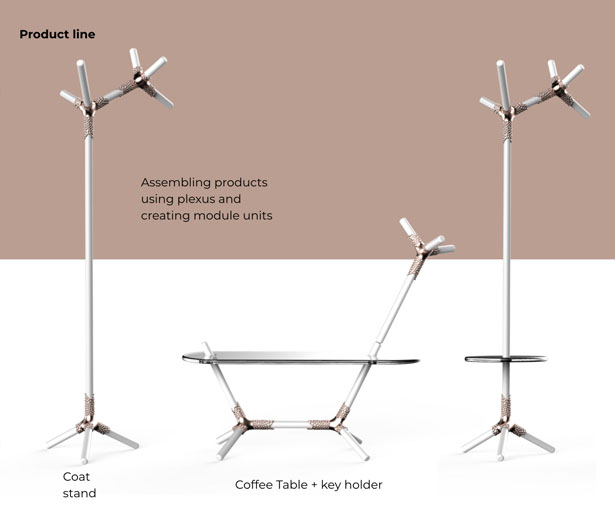 Plexus: Modular Metal Joinery by Subinay Malhotra