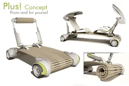 PLUS! Concept Vehicle for Future Megalopolis