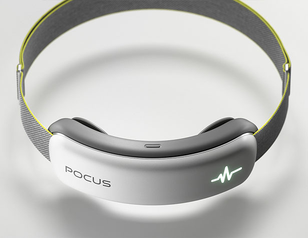 Pocus Wearable Device For Your Brain Health by Acasso