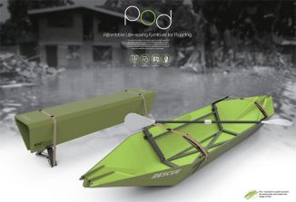 POD: Multifunctional Life-Saving Furniture for Flooding by Kin Pan Lo