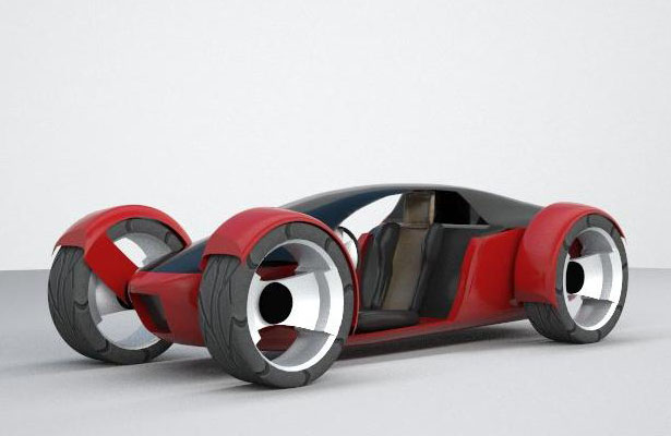 Pod Single-Seat Urban Vehicle For Urban Mobility