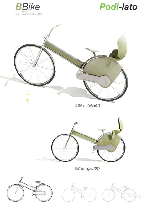 Podi Lato Bicycle is Made From Aluminium and Recycled Materials