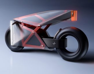 Polestar Aegis Concept Motorcycle Features a Semi-Transparent Cover