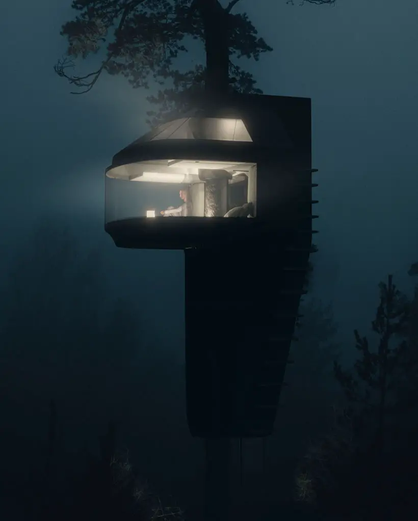 Koja Modern Tree House by Kristian Talvitie