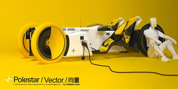 Polestar Vector Concept Motorcycle by Vasilatos Ianis