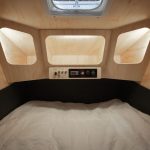 Polydrop Trailer - polygonized teardrop-shaped Cabin Trailer