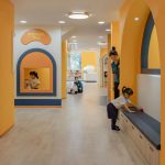 Pony Running Daycare Showroom Interior Design by VMDPE