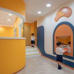 Pony Running Daycare Showroom Interior Design by VMDPE