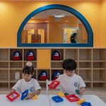 Pony Running Daycare Showroom Interior Design by VMDPE