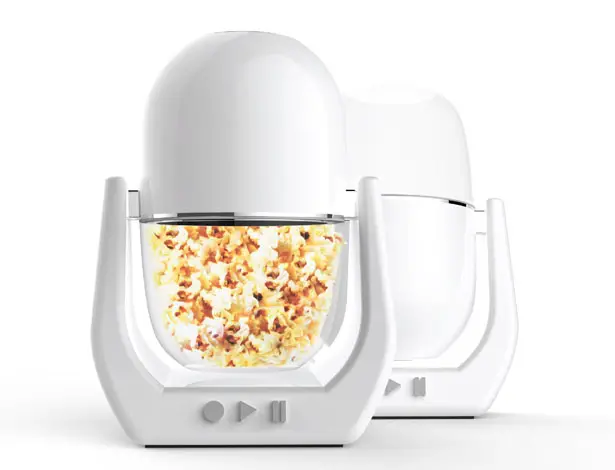 POP 360 - Popcorn Maker with Enhanced Aesthetic Appearance by Ketaki Kshirsagar