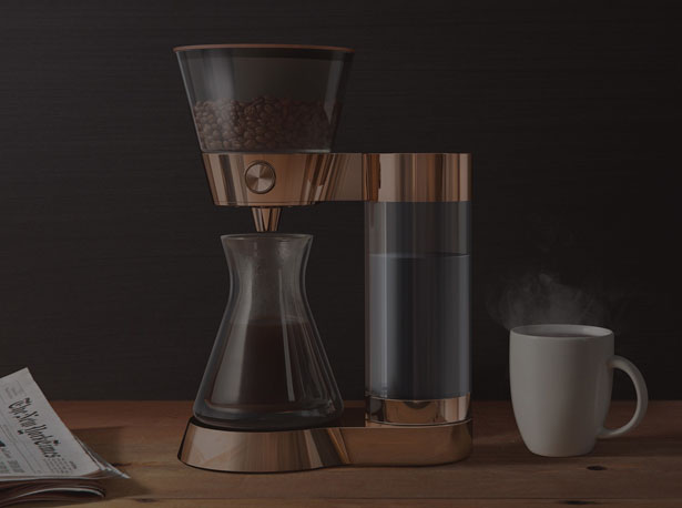 Poppy Pour-Over Coffee Machine