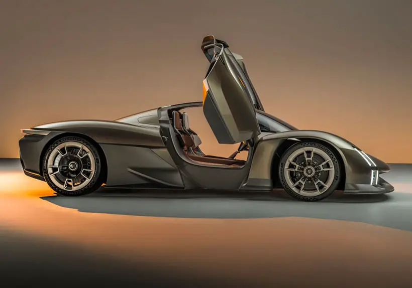 Porsche Mission X Concept Hypercar with Le Mans-style Doors