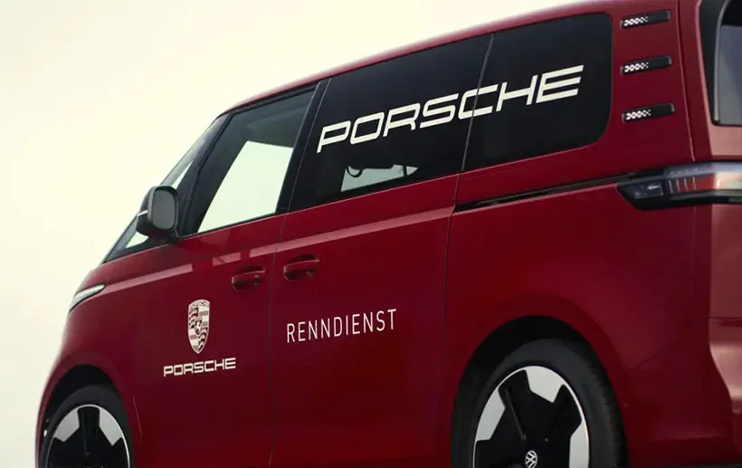 Porsche x VW Renndienst Id.Buzz Bus