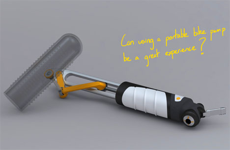 Portable Bike Pump Design by Alastair Warren
