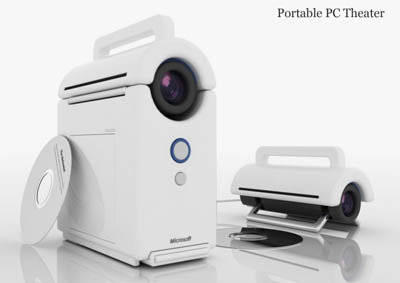 portable pc projector