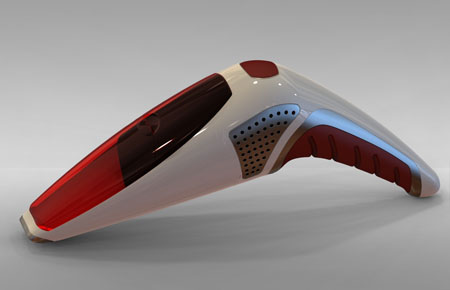 Portable Vacuum Cleaner Design by Max Germano