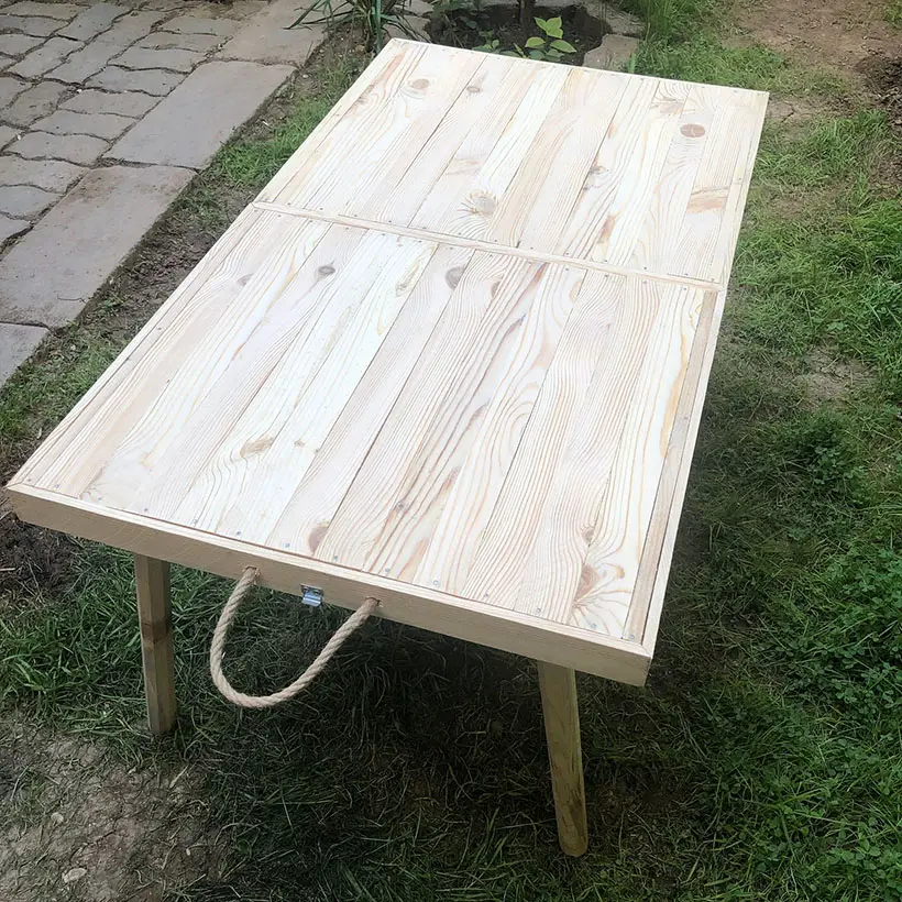 Portable Wooden Picnic Table