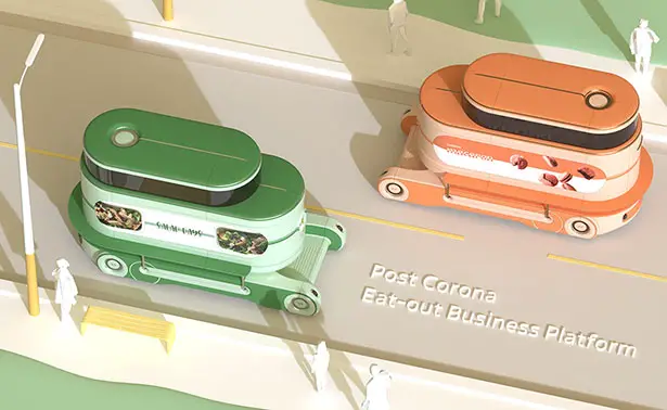 Post Corona Eat-out Business Platform by JungSoo Lee