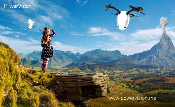 PowerEgg : Egg Shaped Drone by PowerVision