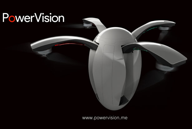 PowerEgg : Egg Shaped Drone by PowerVision