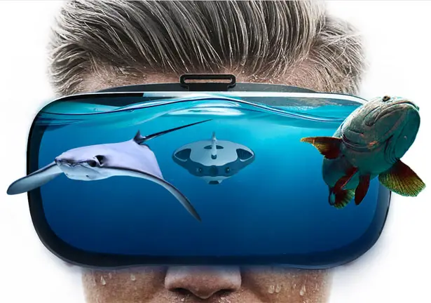 PowerRay Underwater Robot - Fish Finder Drone