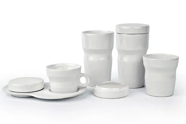 PracTea cup and mugs by Kabo&Pydo