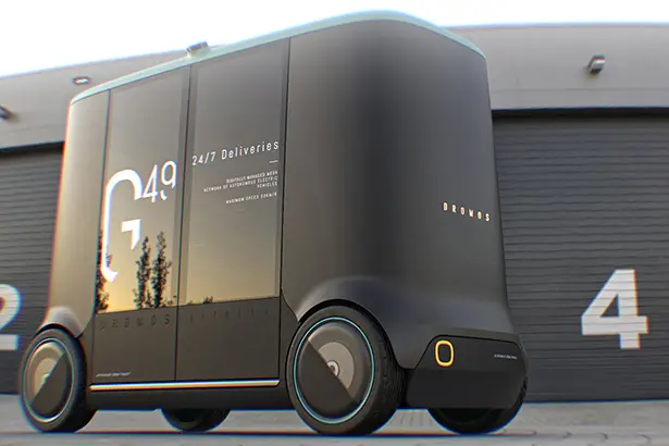 PriestmanGoode x Dromos Technologies Electric Autonomous Vehicle