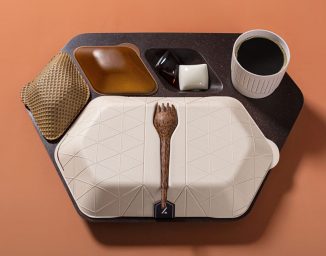 Zero Eco Meal Tray Concept for Airline Raises Awareness About Sustainable Future of Flying