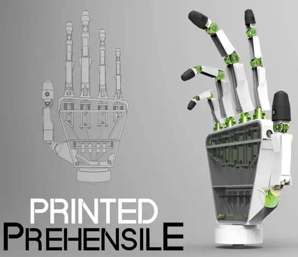 Printed Prehensile by Fraser Leid