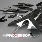Processor 007 Concept Drone Aircraft by Vasilatos Ianis