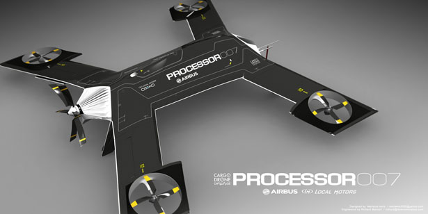 Processor 007 Concept Drone Aircraft by Vasilatos Ianis