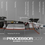 Processor 007 Concept Drone Aircraft by Vasilatos Ianis