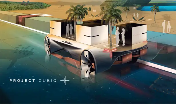 Project Cubiq - Future Mobility Lifestyle for The Year of 2035 by Charles Keusters