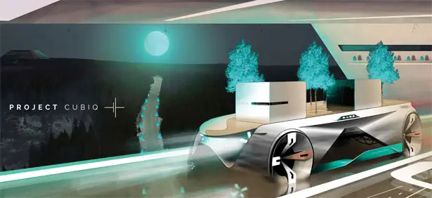 Project Cubiq - Future Mobility Lifestyle for The Year of 2035 by Charles Keusters
