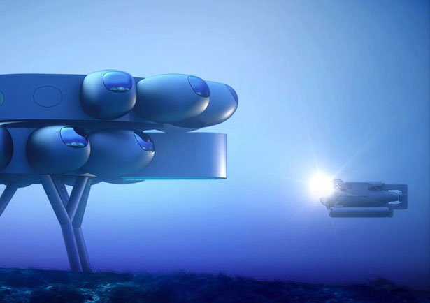 FuseProject PROTEUS International Underwater Station for Fabien Cousteau Ocean Learning Center (FCOLC)