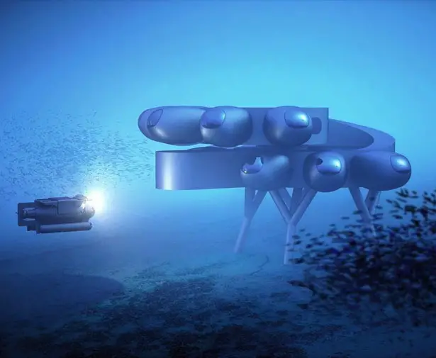 FuseProject PROTEUS International Underwater Station for Fabien Cousteau Ocean Learning Center (FCOLC)