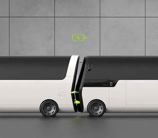 Publictube Rechargeable e-Bus by Andy Kim