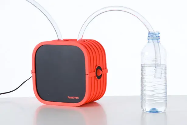 Pumpkin Portable Water Filtration System by Samuel Bernier