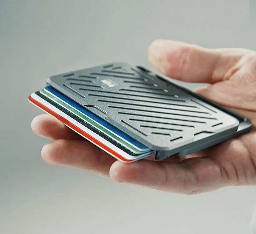 Puncube Mech Wallet: Cool Fidget Mechanical Wallet