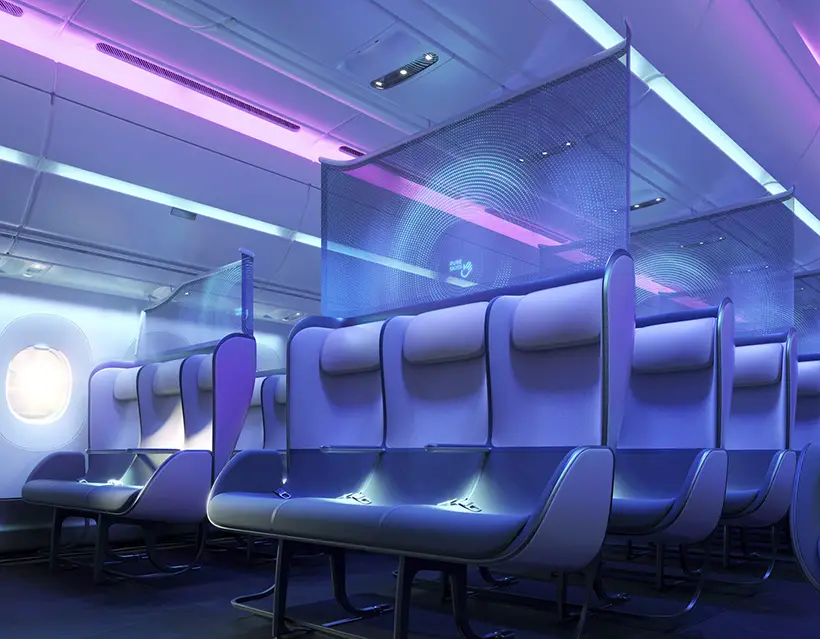 Pure Skies Business and Economy Class Cabins by PriestmanGoode