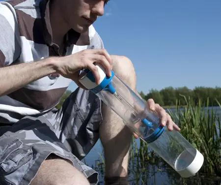 Pure UV Sterilisation Water Bottle