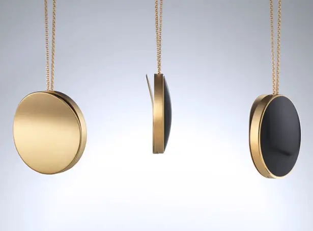 Purple Modern Locket by Artefact Group