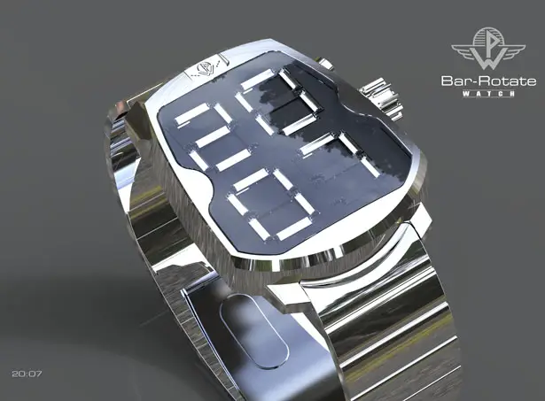 PW Bar Rotate Watch by Patrick Weingartner