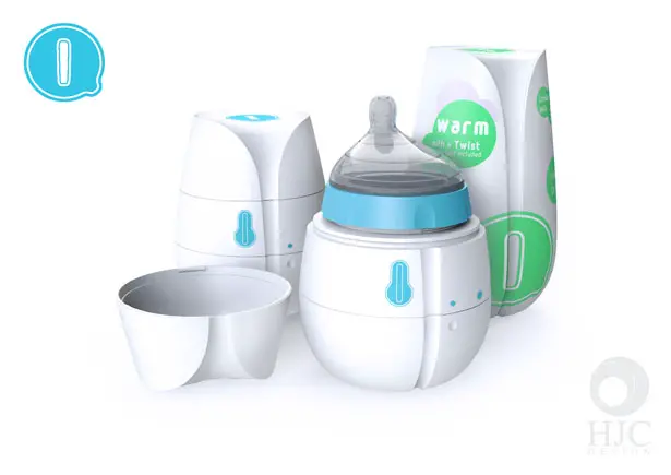 Qi Self Heating Disposable Baby Bottle Provides Comfort for Both Parents and Baby