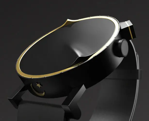 Qibla: Smart Watch Concept for Blind Muslim by Gyu Hyung Han