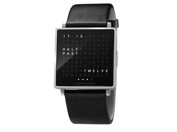 Qlocktwo Watch Time in Words by Biegert and Funk