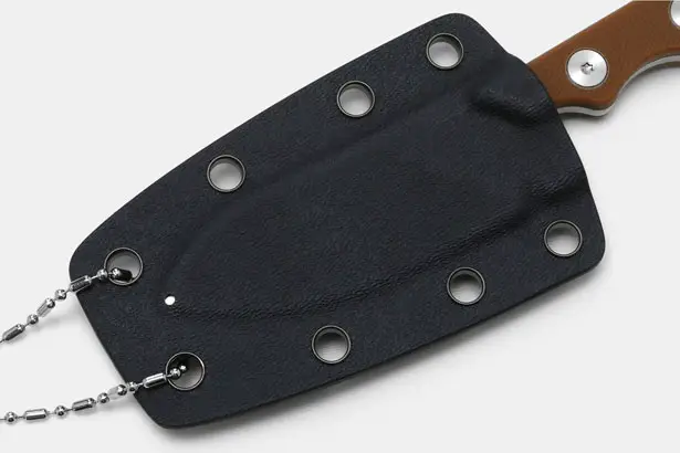 QSP Neckmuk D2 Fixed Blade Neck Knife