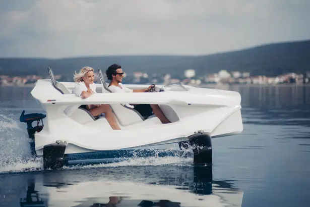 Quadrofoil Electric Hydrofoiling Personal Watercraft